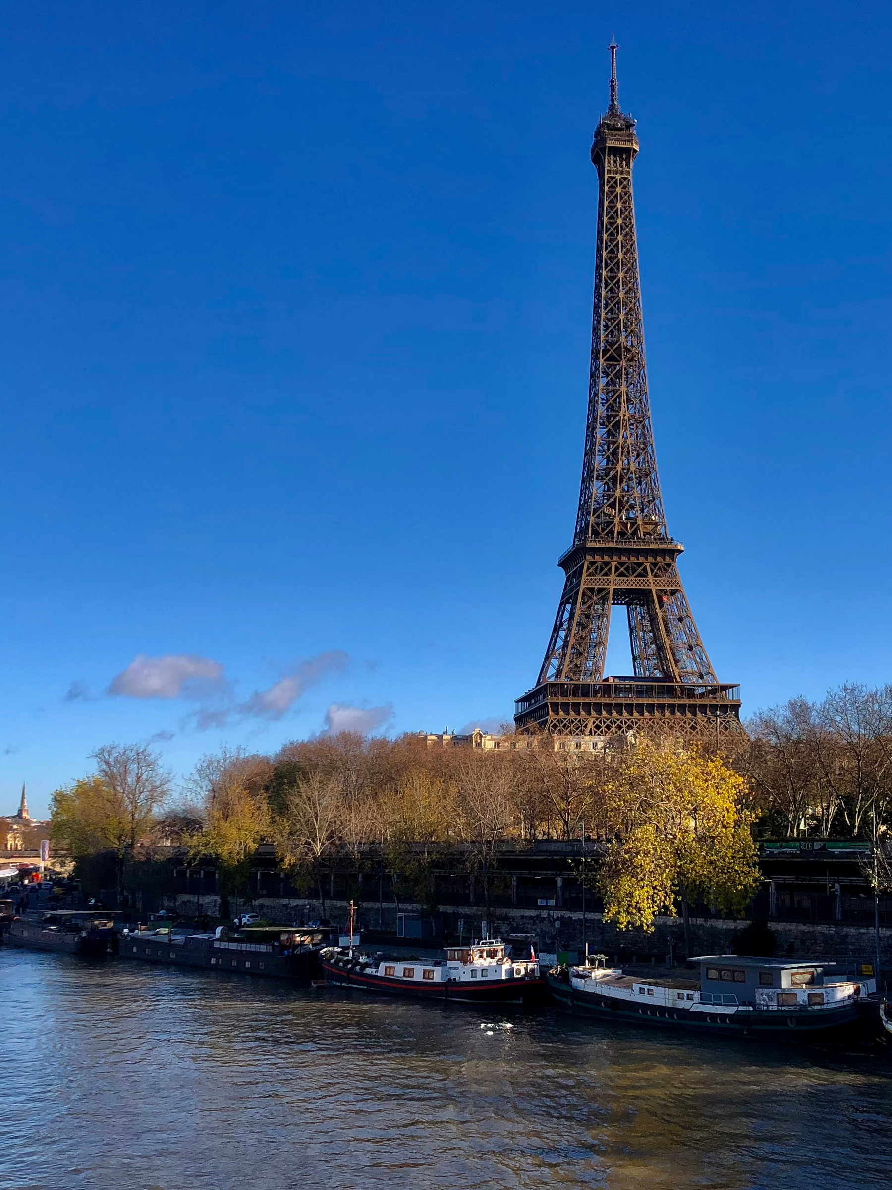 La Tour Eiffel, Paris, décembre 2025.