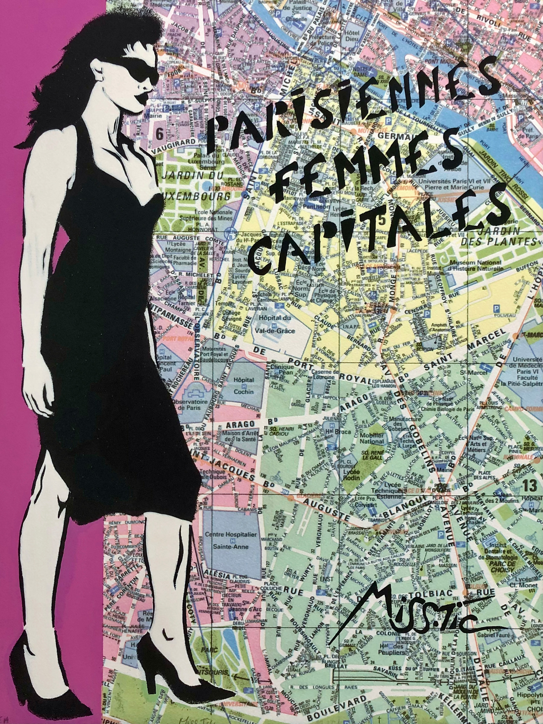 Parisiennes, femmes capitales par Mystic.