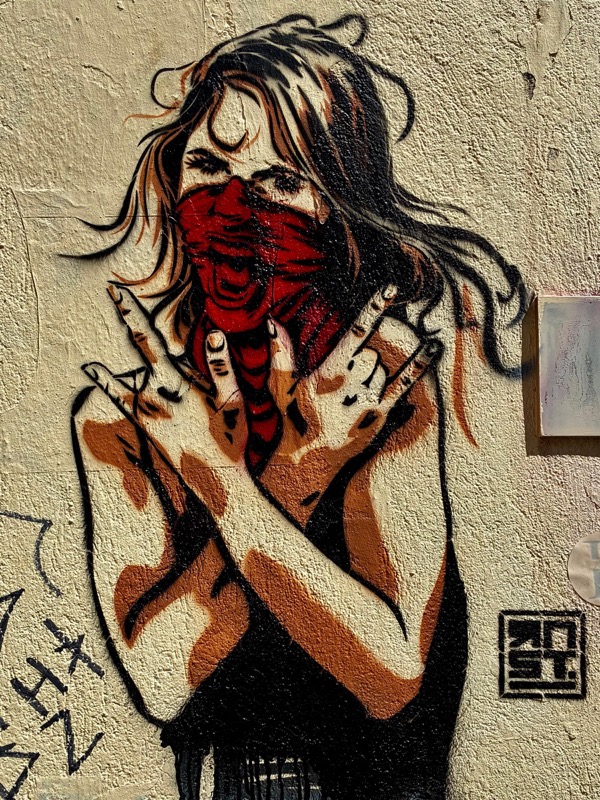 Œuvre de RNST, Marseille.