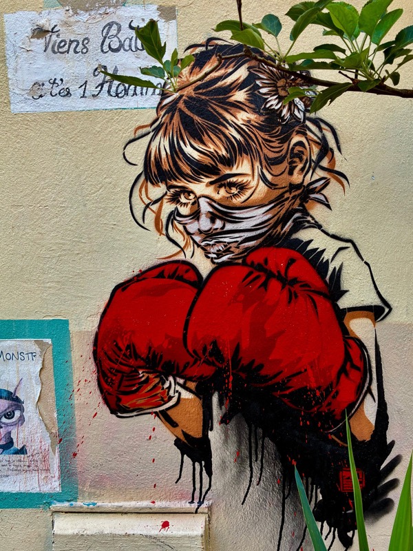 Œuvre de RNST, Marseille.